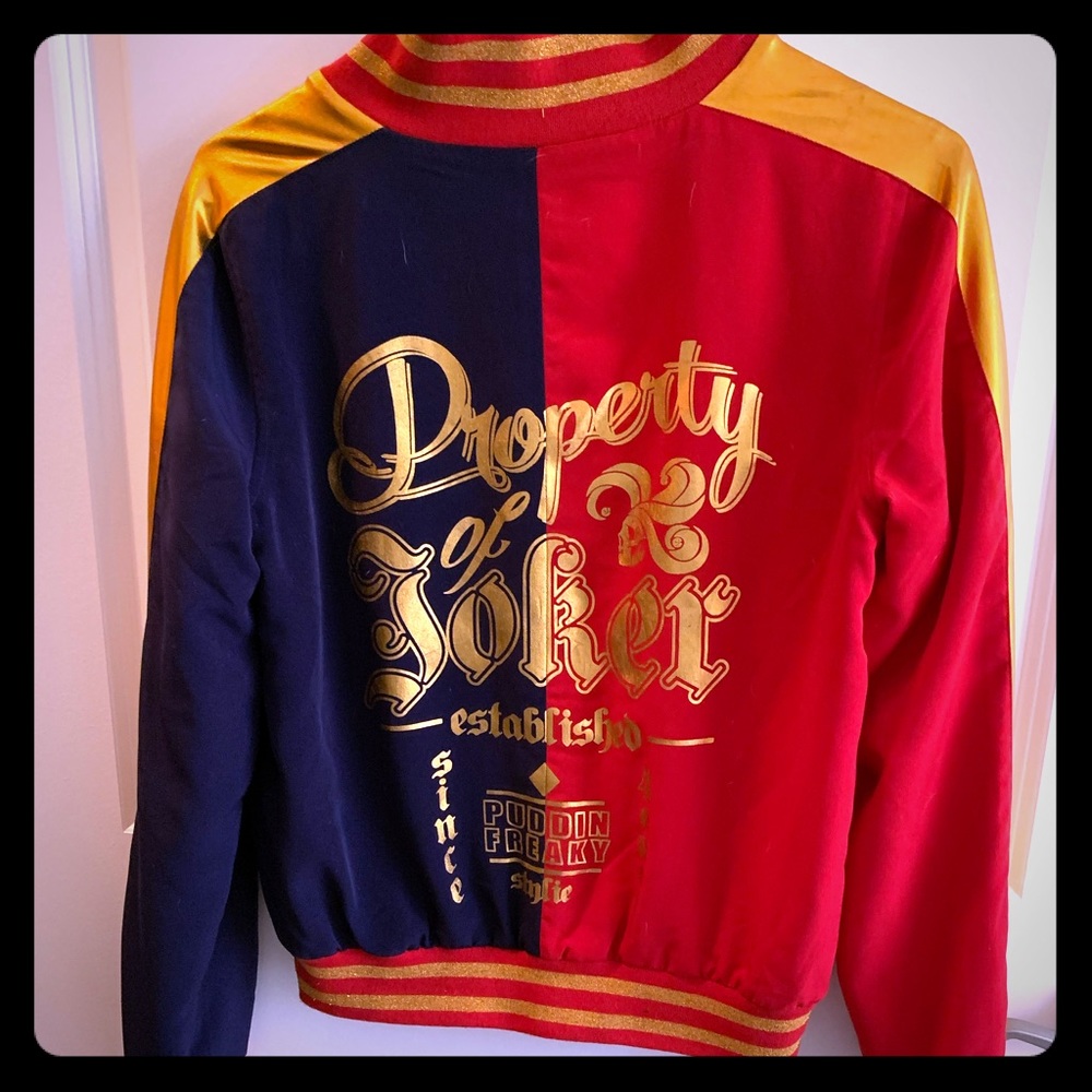 Suicide Squad Harley Quinn Zip Jacket size Small